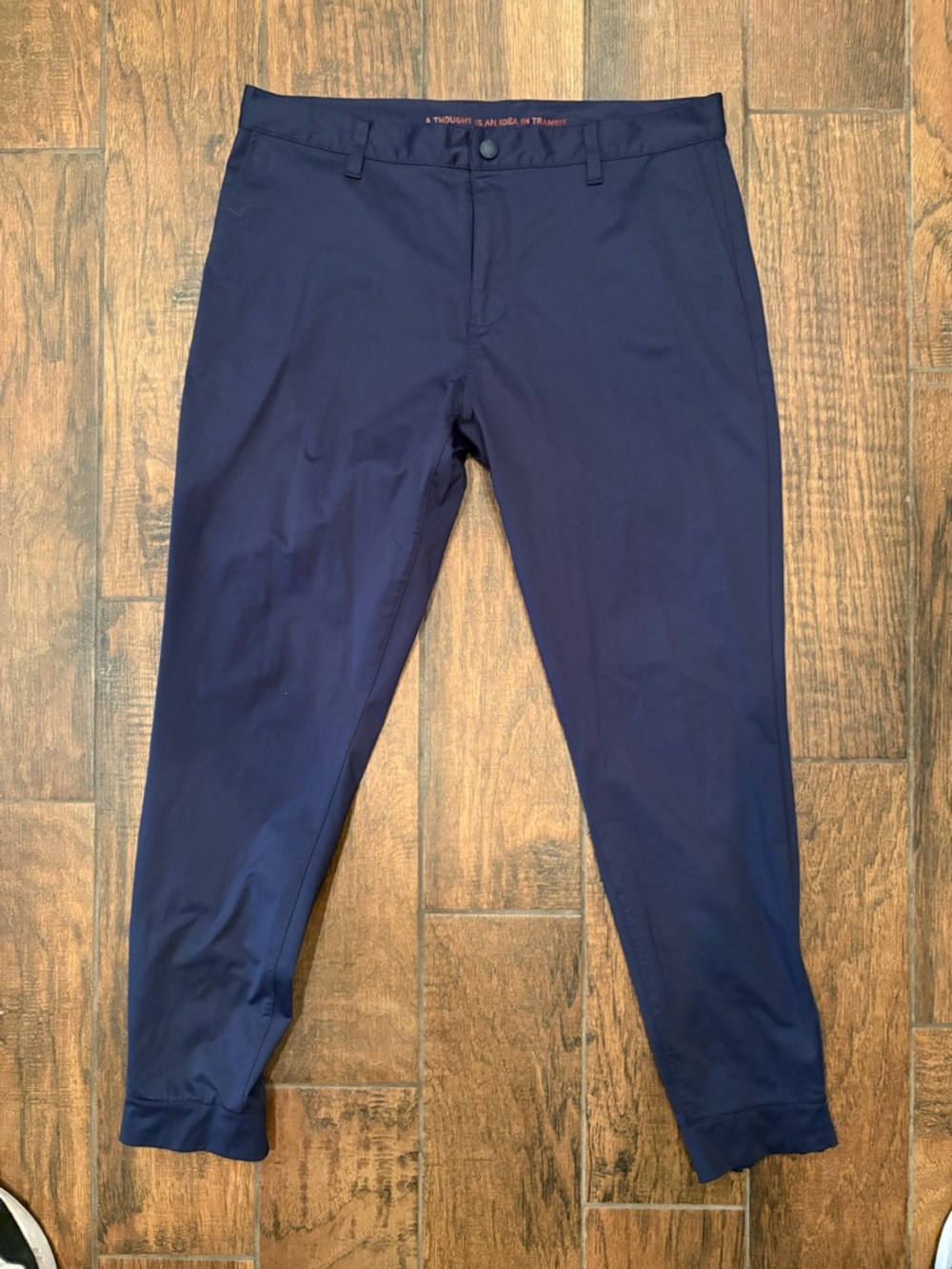 RHONE Men's Navy Stretch Tech Commuter Joggers